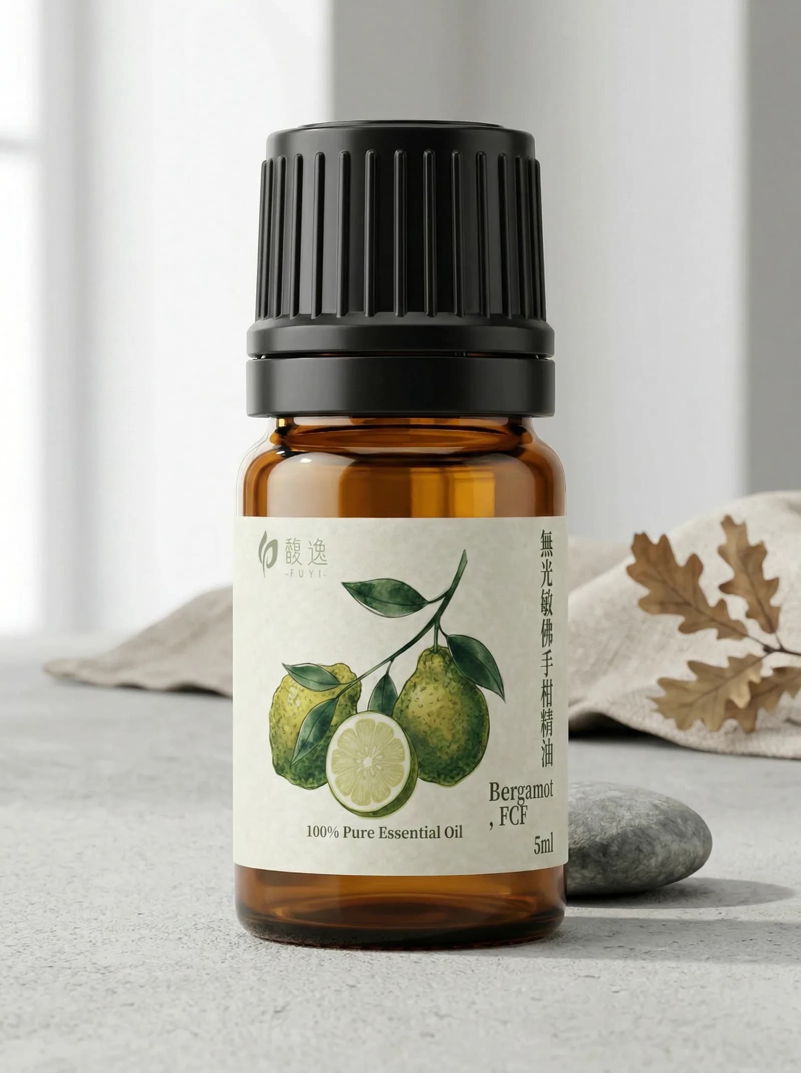 佛手柑 FCF（無呋喃香豆素）桌前使用情境
